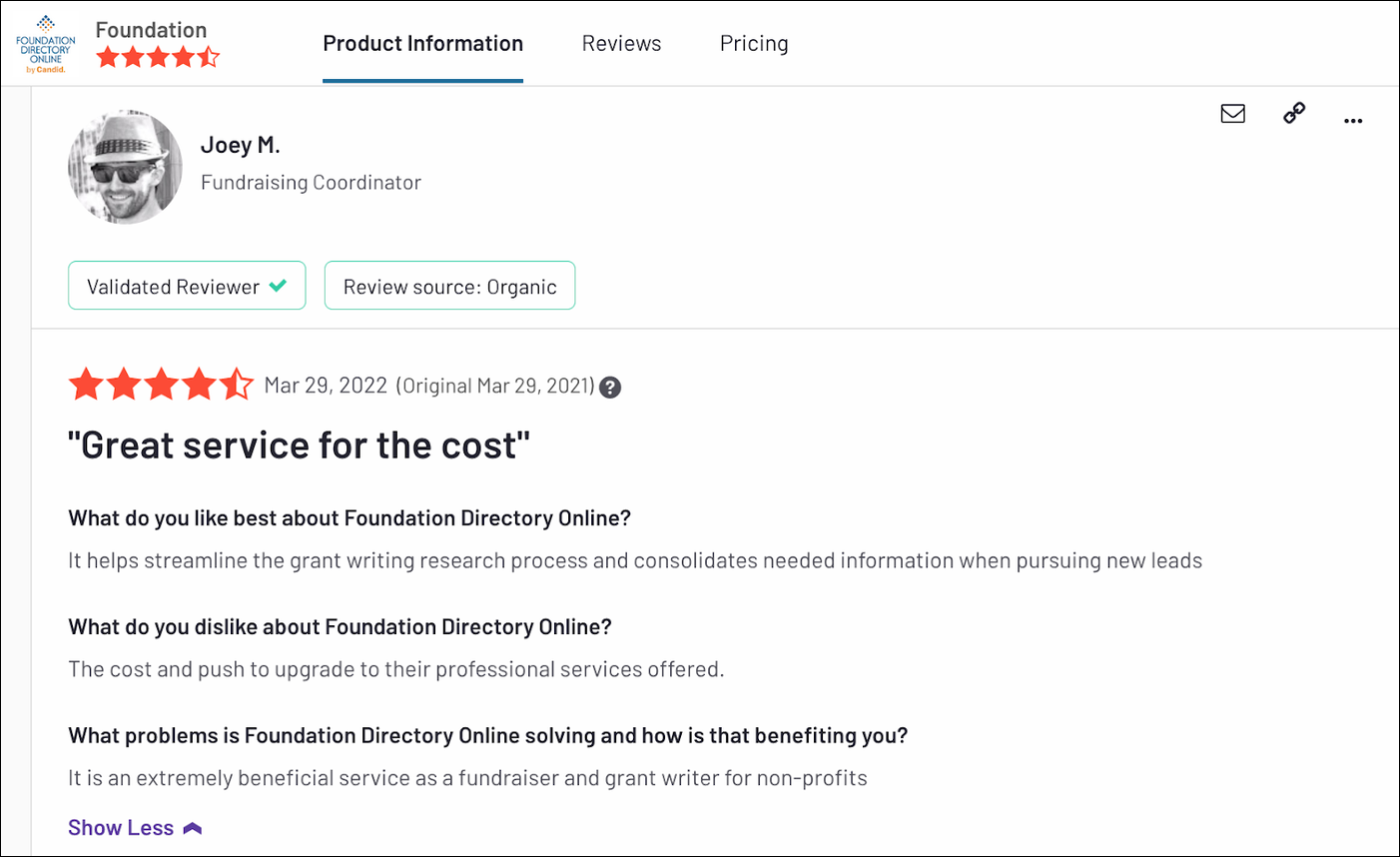 Foundation Directory Online vs. GrantStation InDepth Analysis